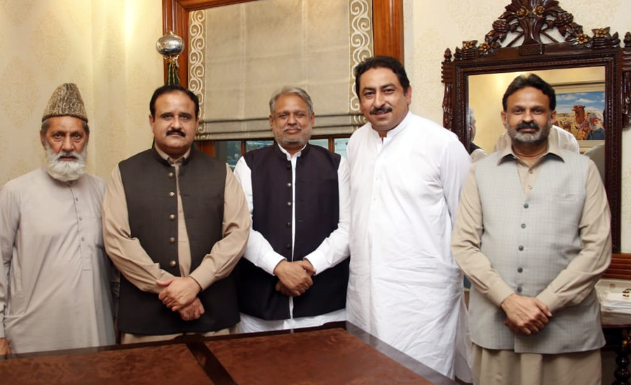 وزیر اعلیٰ پنجاب سے ن لیگی ارکان صوبائی اسمبلی کی ملاقات، حلقوں کے مسائل سے آگاہ کیا