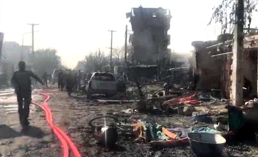 کابل میں افغان نائب صدر کے قافلے پر بم حملہ ، 10افراد ہلاک