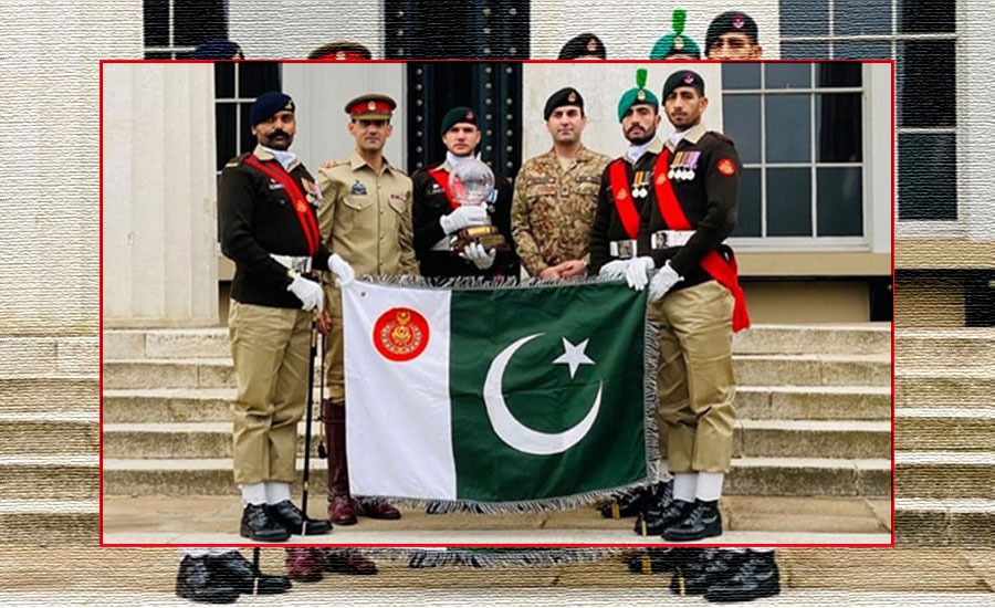 پاکستان آرمی نے بین الاقوامی ڈرل مقابلہ پیس اسٹکنگ جیت لیا
