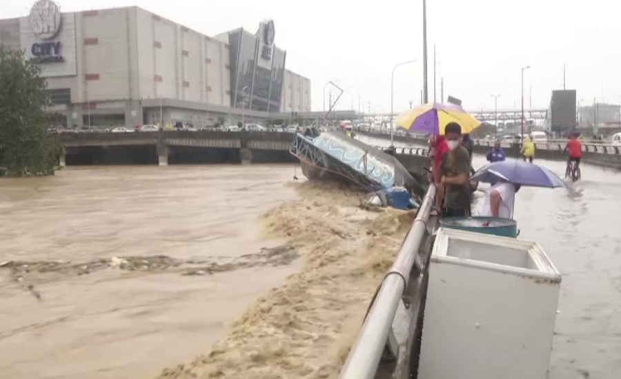سمندری طوفان وامکو فلپائن کے ساحل سے ٹکرا گیا، معمولات زندگی مفلوج