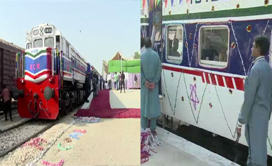کراچی سرکلر ریلوے ٹرین کے آج پہلے روز مسافروں کو مفت سفر کی سہولت