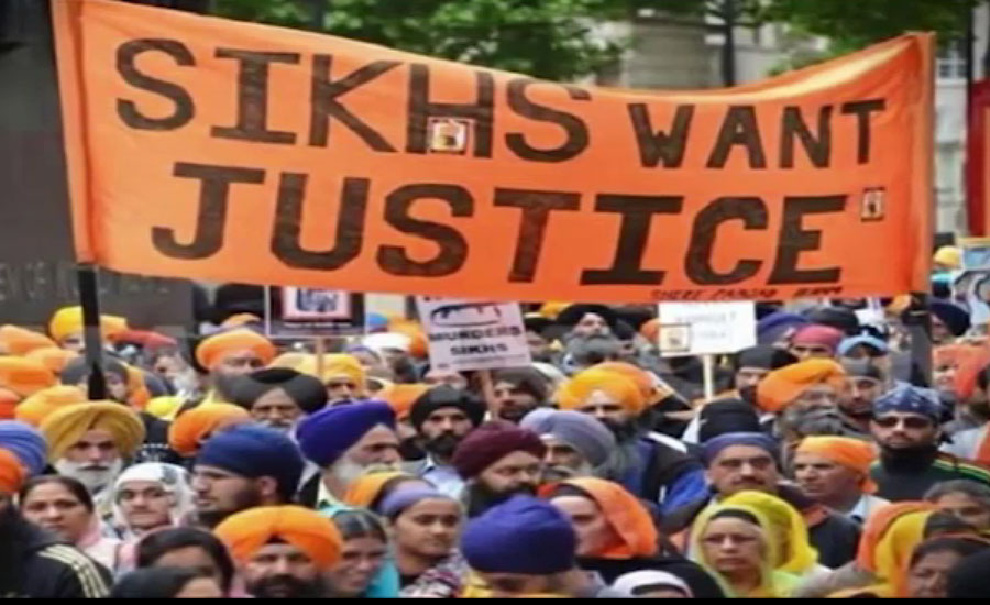 سکھ فار جسٹس کا بھارت سے آزادی کیلئے ریفرنڈم کا اعلان
