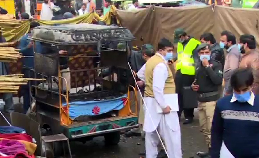 راولپنڈی میں پیرودھائی بس اڈے کے قریب رکشہ میں دھماکہ ، ایک شخص جاں بحق