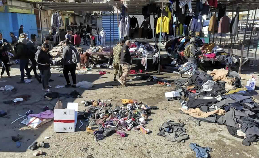 بغداد میں دو خودکش دھماکے ، جان بحق افراد کی تعداد 28 ہو گئی