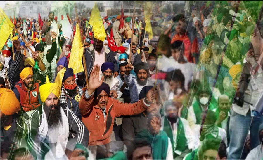 بھارتی کسانوں کے پُرامن احتجاج میں قتل عام کو ہوا دینے کے خطرناک منصوبے تیار