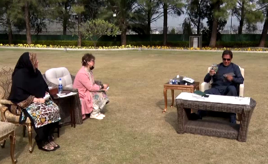 وزیر اعظم سے عاصمہ قدیر ، غلام بی بی بھروانا کی ملاقات، خواتین کو درپیش مسائل پر گفتگو