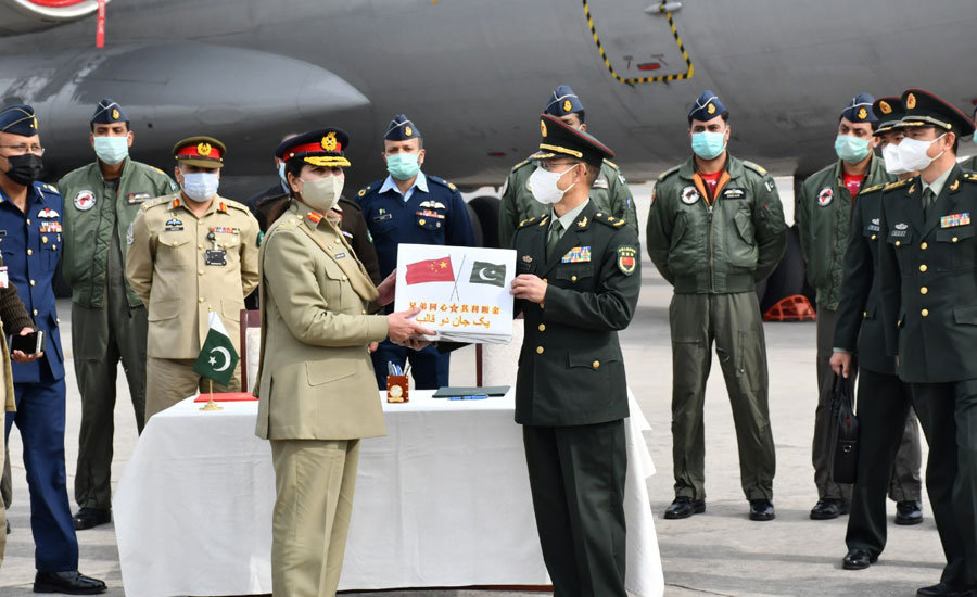 چین کی جانب سے افواج پاکستان کے لیے کورونا ویکسین کا عطیہ