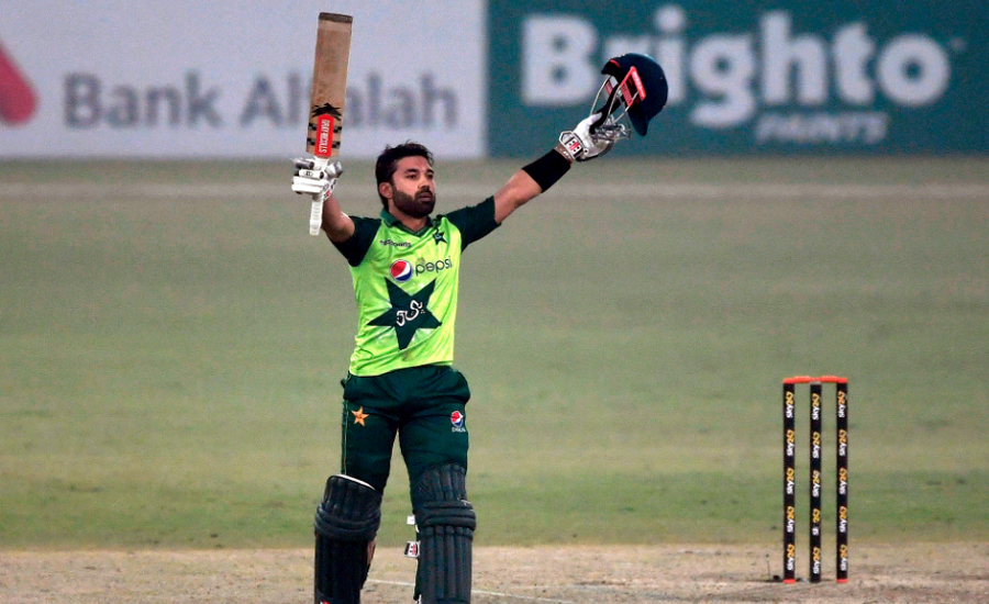 محمد رضوان کے ناقابل شکست 104 رنز نے پاکستان کو پہلا ٹی 20 میچ جتوا دیا