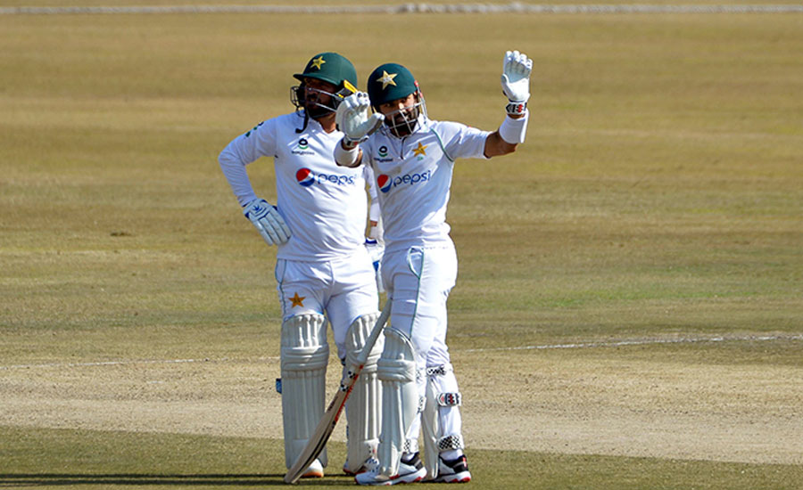 پاکستان بمقابلہ جنوبی افریقہ ، رضوان کی ٹیسٹ سیریز میں بھی بلے بازی نمایاں رہی