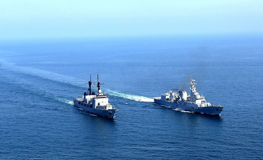 پاک نیوی کا روس اور سری لنکن بحری افواج کیساتھ دو طرفہ مشقوں کا انعقاد
