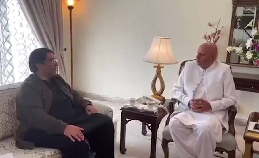 گورنر پنجاب سے سیف اللہ نیازی کی ملاقات،مختلف امور پر گفتگو