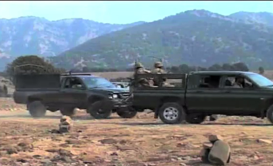 سکیورٹی فورسز  کا شمالی اور جنوبی وزیرستان میں آپریشن ، چار دہشتگرد کمانڈر ہلاک