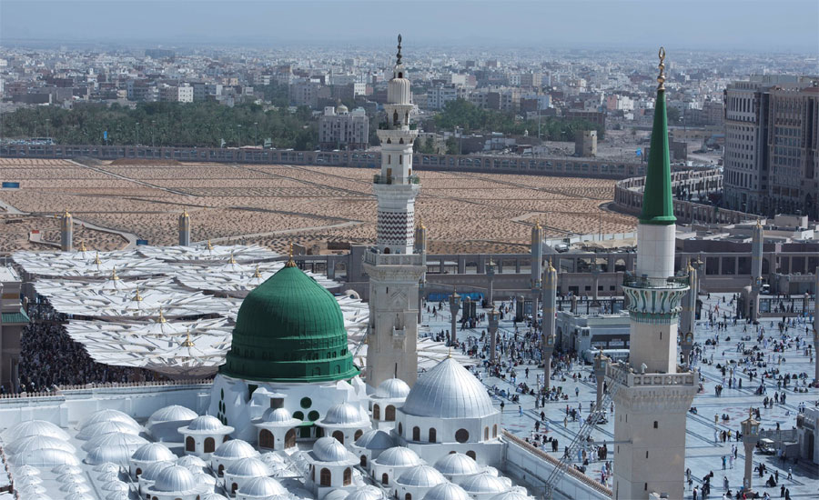 رمضان المبارک میں مسجد نبوی صلی اللہ علیہ و آلہ وسلم میں نماز تراویح ہو گی