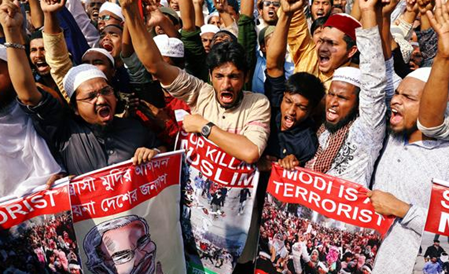 بنگلہ دیش میں بھارتی وزیر اعظم کے دورہ کیخلاف احتجاج شدت اختیار کر گیا