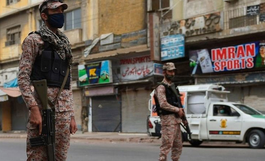 کراچی ، کورنگی کے 2 علاقوں مین مائیکرو لاک ڈاؤن لگادیا گیا