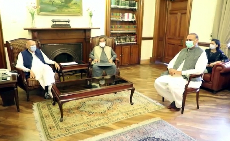 گورنر پنجاب سے جہانگیر ترین گروپ کے رہنماؤں کی ملاقات ، تحفظات سے آگاہ کیا ، ذرائع