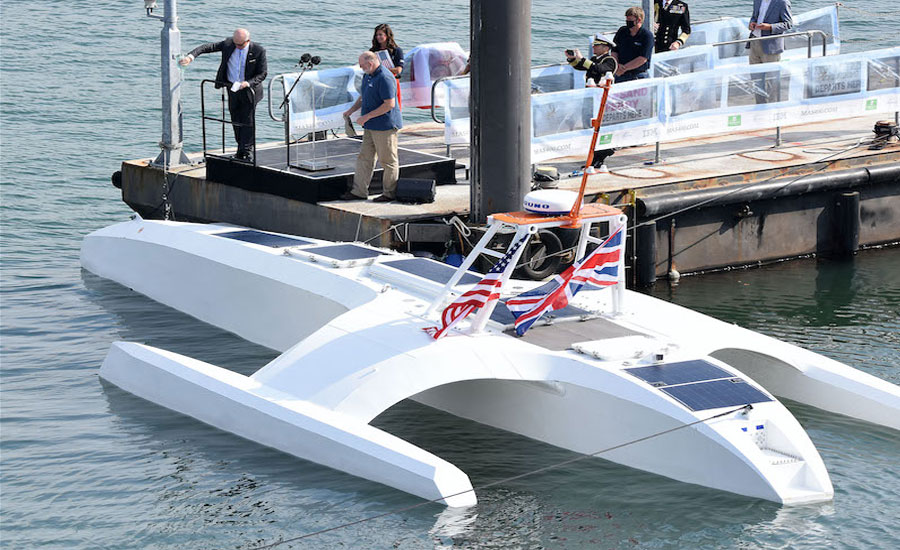 خودکار کشتی ’’ مے فلاور 400 ‘‘سفر کیلئے تیار