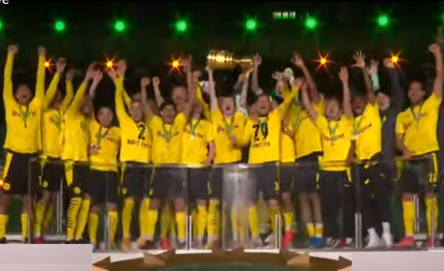 جرمن فٹبال کپ کا ٹائٹل ڈورٹمنڈ نے جیت لیا