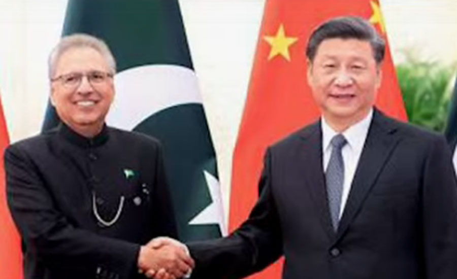 پاک چین دوستی کے 70 سال مکمل ہونے پر پاکستانی اور چینی صدور کے درمیان مبارکباد کے خطوط کا تبادلہ