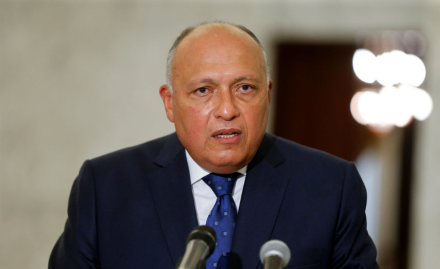 اسرائیل کشیدگی کو بڑھاوا دینے والے اقدامات سے گریز کرے، مصری وزیر خارجہ
