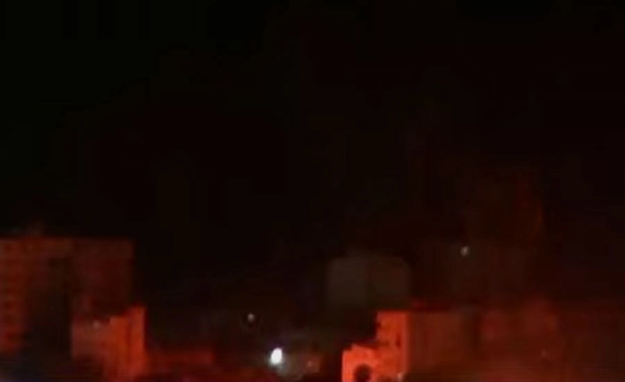 اسرائیل کی غزہ پر ایک بار پھر بمباری، حماس کے ٹریننگ سنٹر کو نشانہ بنایا