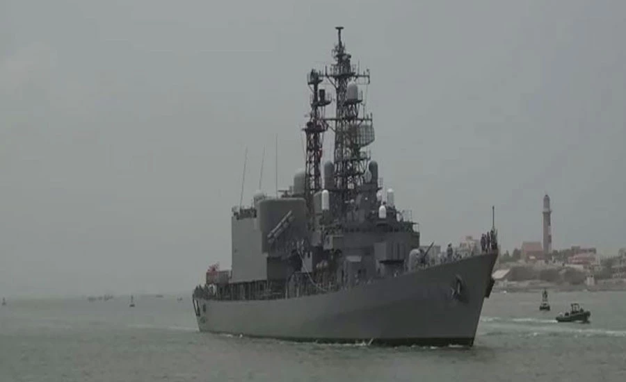 جاپانی بحریہ کے جہاز یوگیری کا کراچی بندرگاہ کا دورہ