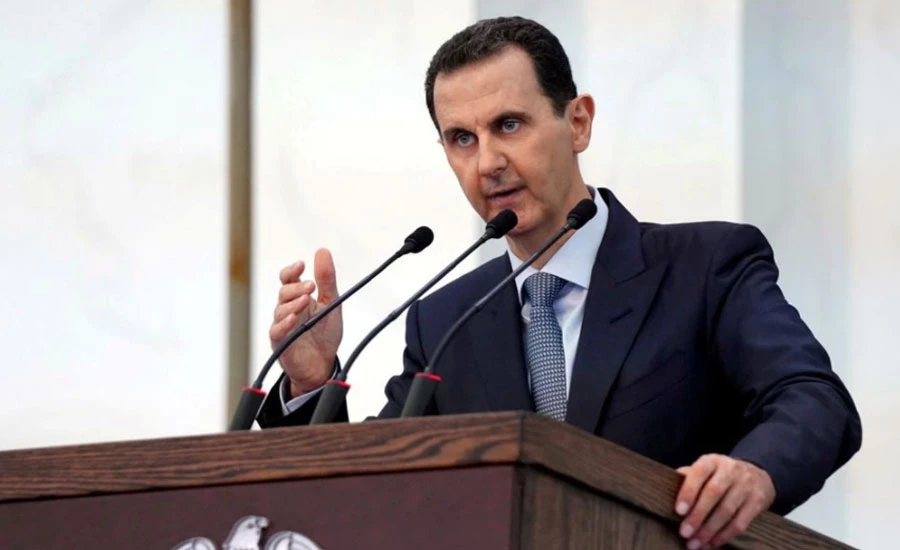 بشار الاسد نے مزید 7 سال کیلئے شام کے صدر کا حلف اٹھا لیا