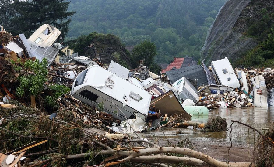 جرمنی اور بیلجیئم میں بارش اور سیلاب کی تباہ کاریاں جاری، ہلاکتیں 170 ہوگئیں