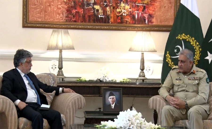 پاکستان افغانستان کے ساتھ وسیع البنیاد تعلقات چاہتا ہے ، آرمی چیف