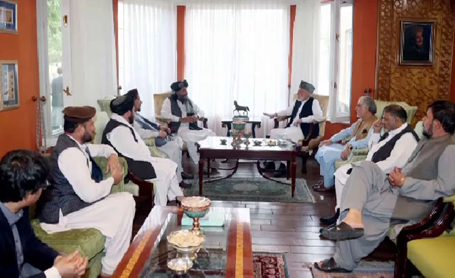 کابل، طالبان انچارج کی حامد کرزئی و عبداللہ عبداللہ سے ملاقات، عام شہریوں کو تحفظ دینے پر اتفاق