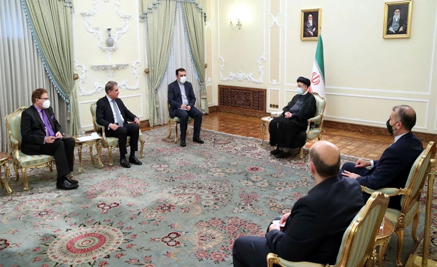 شاہ محمود کی ایرانی صدر اور ہم منصب سے ملاقات، افغانستان کی صورتحال پر گفتگو