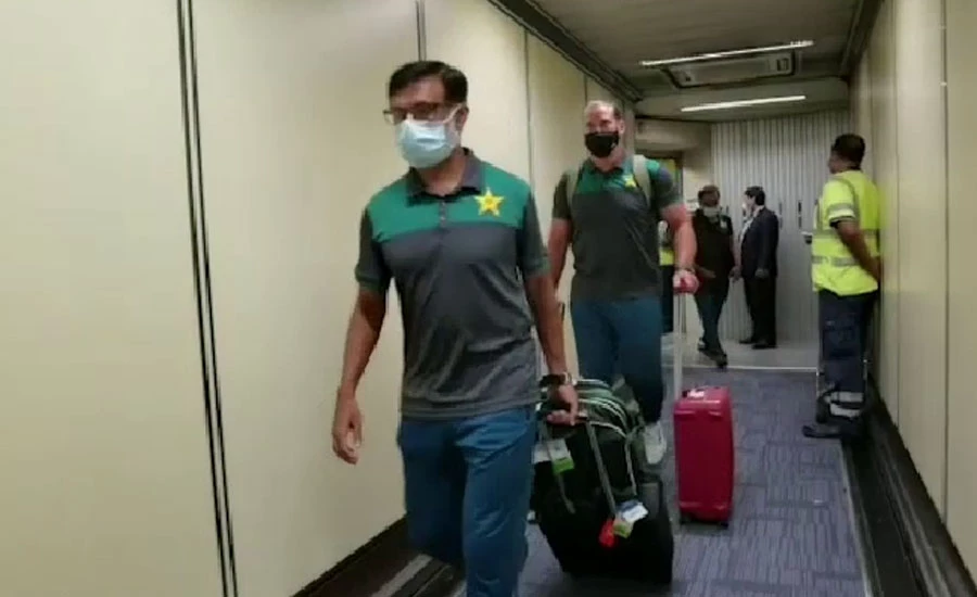 قومی کرکٹ ٹیم دورہ ویسٹ انڈیز کے بعد لاہور پہنچ گئی