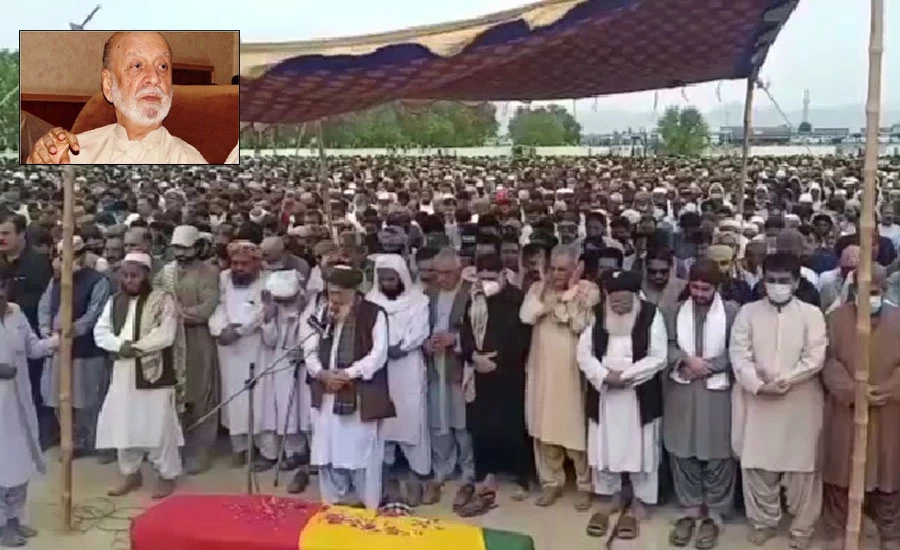 بلوچستان کے پہلے وزیراعلیٰ سردار عطاءاللہ مینگل وڈھ میں سپردخاک