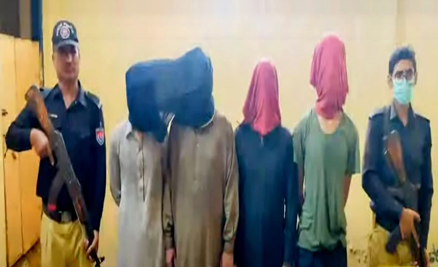 کراچی، آئی آئی چندرریگرروڈ پر چوری کے 6 سہولت کار گرفتار