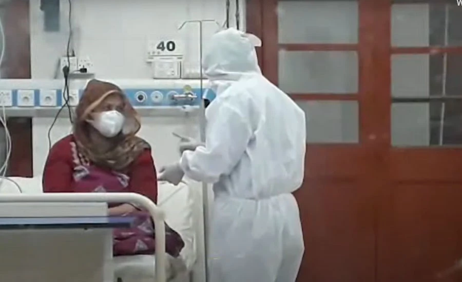 پاکستان میں کورونا کیسز کی شرح 4.4فیصد پر آ گئی، چوبیس گھنٹوں میں مزید 63 افراد جاں بحق