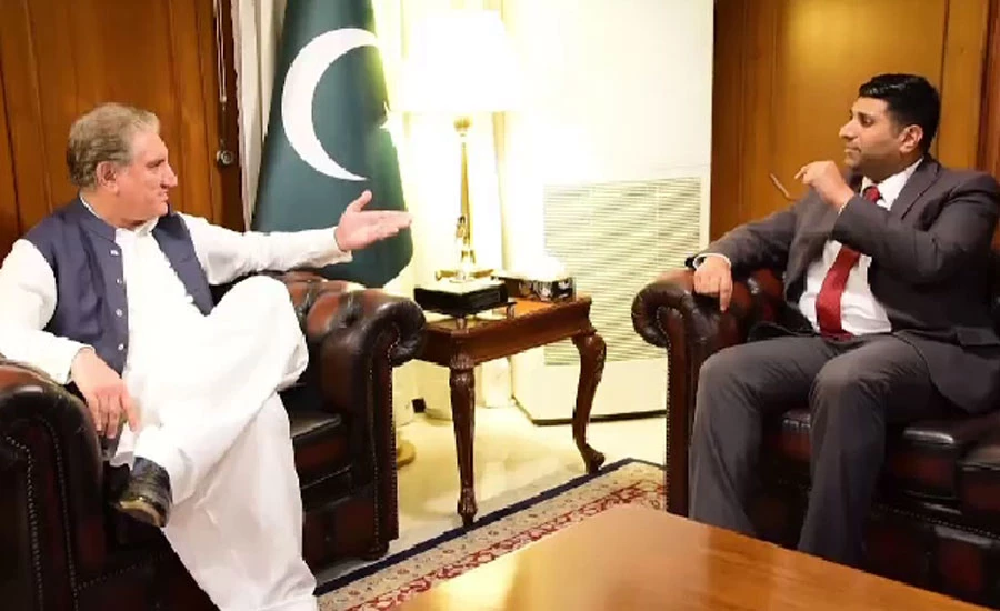 شاہ محمود قریشی نے مسئلہ کشمیر اجاگر کرنے پر برطانوی پارلیمنٹیرینز واجد خان کی خدمات کو قابل تحسین قرار دیا