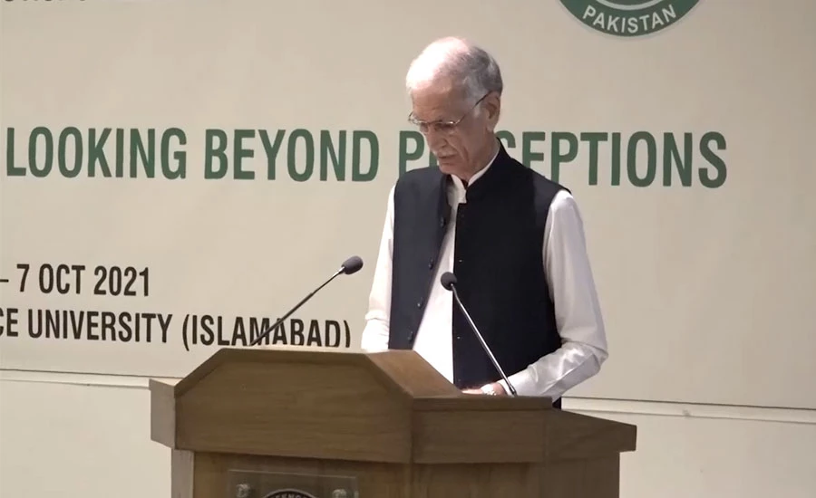 پاکستان علاقائی امن کیلئے عالمی و علاقائی اداروں، ریاستوں کیساتھ کھڑا ہے، پرویز خٹک