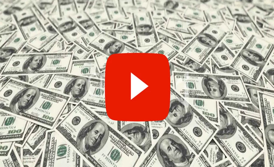 یوٹیوب سے صارفین کی سالانہ آمدن 10 ارب ڈالر