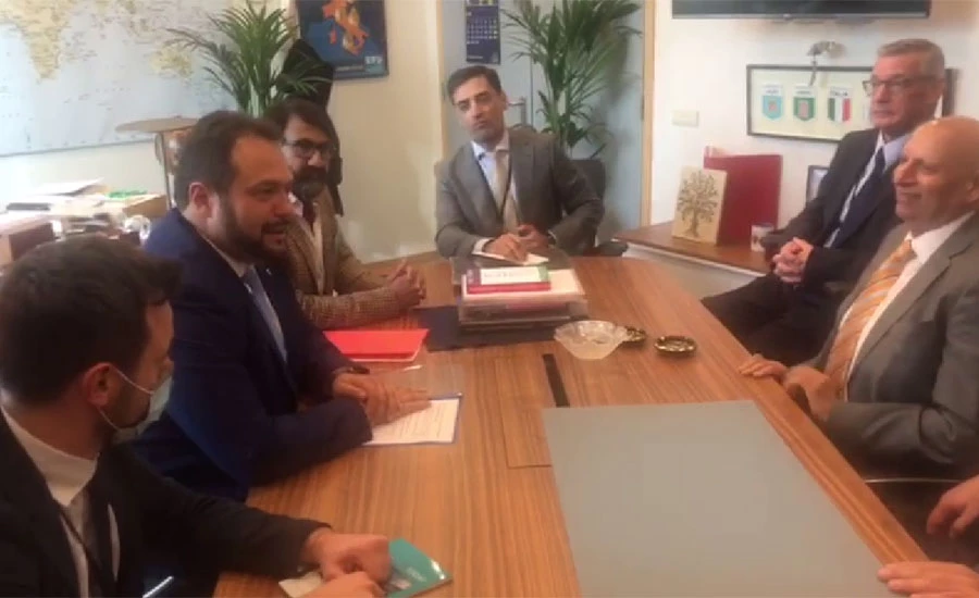 چودھری محمد سرور کی یورپی پارلیمنٹ کے عہدے داروں سے ملاقات،جی ایس پی پلس اسٹیٹس میں توسیع کے معاملے پر بات چیت