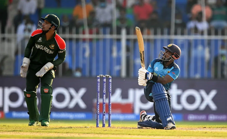 ورلڈ ٹی ٹو ئنٹی 2021، سری لنکا نے بنگلہ دیش کو 5 وکٹوں سے شکست دیدی