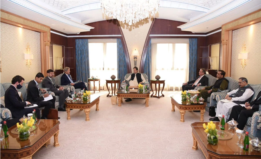 جان کیری کی وزیراعظم عمران خان سے ملاقات، موسمیاتی تغیرات سے پاکستان کو درپیش چیلنجز پر تبادلہ خیال