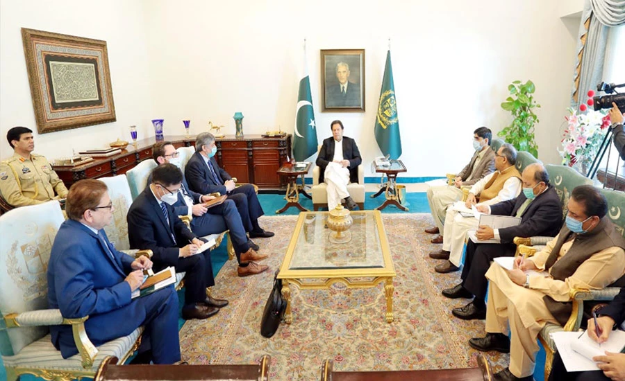 وزیراعظم سے ٹرائیکا پلس کے خصوصی نمائندگان برائے افغانستان کی ملاقات