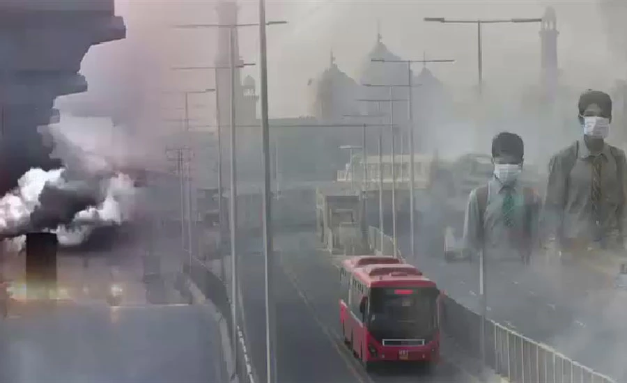 پنجاب کے مختلف علاقوں میں فضائی آلودگی کی شرح میں اضافہ