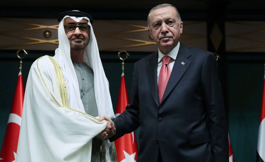 یو اے ای کا ترکی میں سرمایہ کاری کیلئے 10 ارب ڈالر کے فنڈ کا اعلان، معاہدے پر دستخط