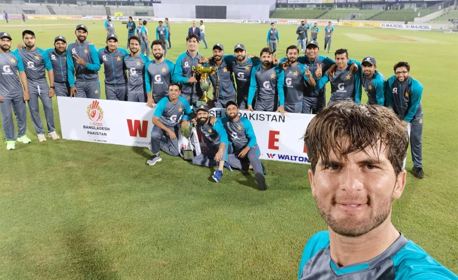شاہینوں نے دلچسپ مقابلے کے بعد ڈھاکا ٹیسٹ جیت لیا