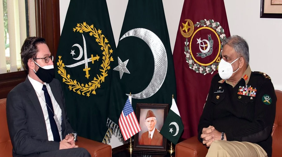 امریکی نمائندہ برائے افغانستان کی آرمی چیف سے ملاقات، افغان سکیورٹی صورتحال پر تبادلہ خیال