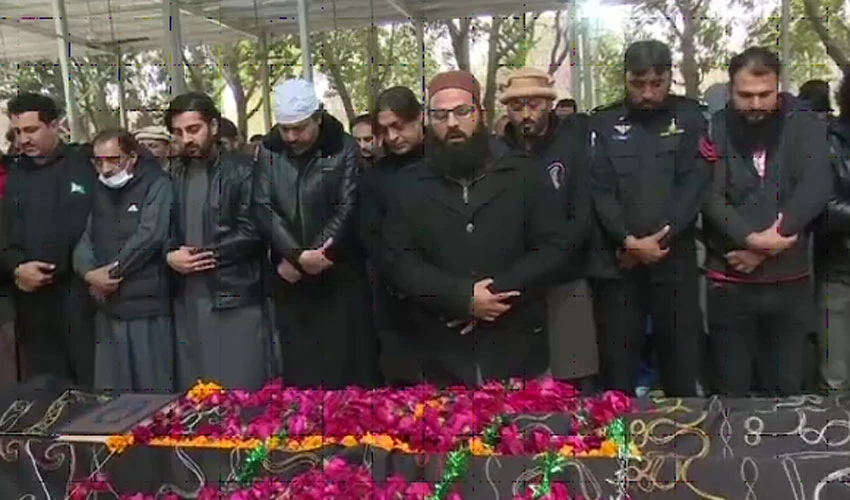 معروف کرکٹر شعیب اختر کی والدہ کی نماز جنازہ ادا کر دی گئی