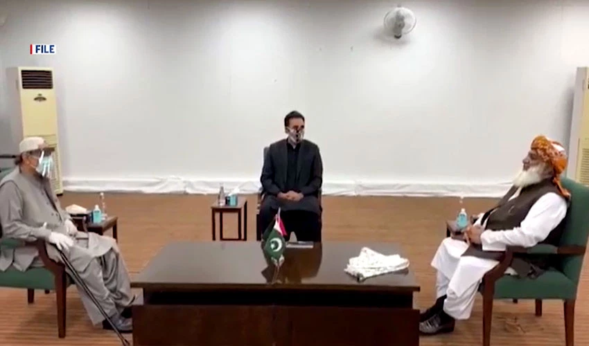 تحریک عدم اعتماد: مولانا فضل الرحمن اور آصف زرداری کل ملاقات کرینگے