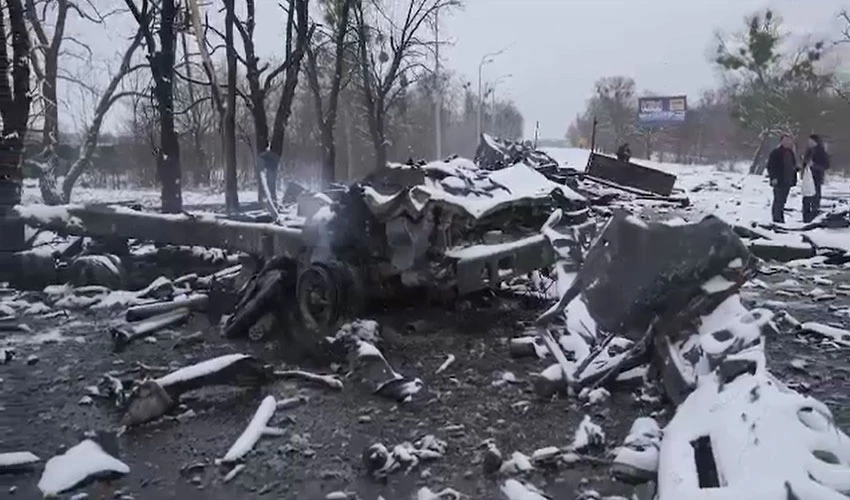 روس نے یوکرین کے شہروں بيرديانسک اور میٹرولپول کے بعد خیرسون پر بھی قبضہ کر لیا