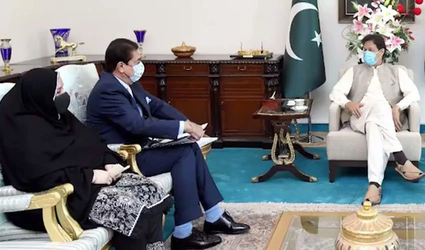 وزیراعظم عمران خان کی ریاض فتیانہ اور نصر اللہ دریشک سے ملاقات، ممکنہ تحریک عدم اعتماد پر گفتگو